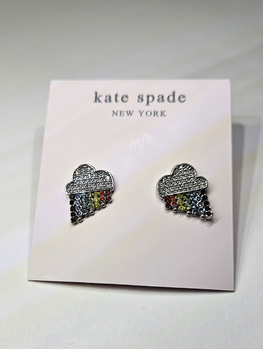 Kate Spade Into The Sky Rainbow Stud Earrings